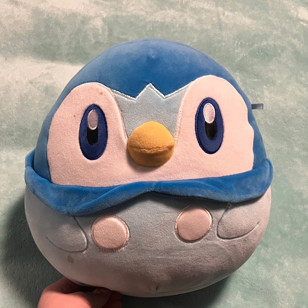Pokemon Soft Blue and White squishmallow